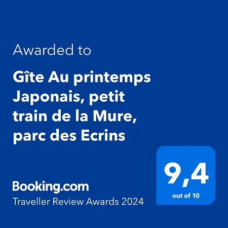 Au Printemps Japonais, Petit Train De La Mure, Parc Des Ecrins Pierre-Chatel